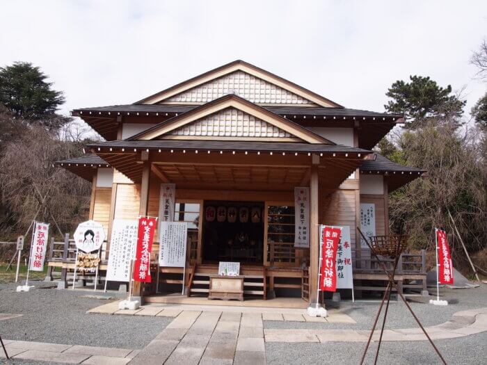 八雲神社の神殿の写真です。