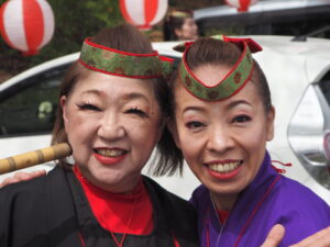 足利公園桜まつり：八木節女前Japanのみなさんの写真です。