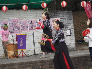 足利公園桜まつりの写真です。