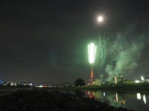 ありがとう中橋！：花火の写真です。