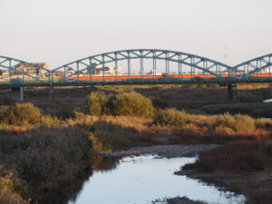 架け替え前の中橋の写真です。