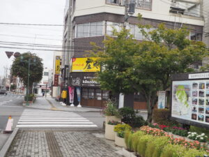 ＪＲ両毛線足利駅北口ロータリーの風景写真です。