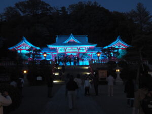 足利灯り物語：織姫神社の写真です。