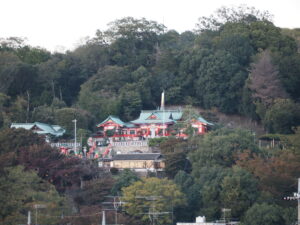 足利灯り物語：織姫神社の写真です。