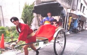 人力車ポスターの写真です。