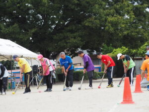 体育祭　競技の写真です。