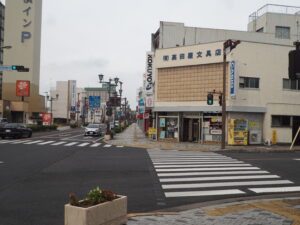 足利駅北交差点の写真です。