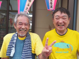 夏祭りイベントの写真です。