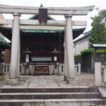 八雲神社の鳥居の写真です。